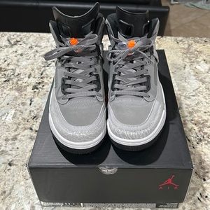 Jordan Spizike BG “Wolf Grey” retro sneaker.
